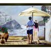 Acrylic on Canvas by Shankar Title Beach Size (40x30)inch - Image 2