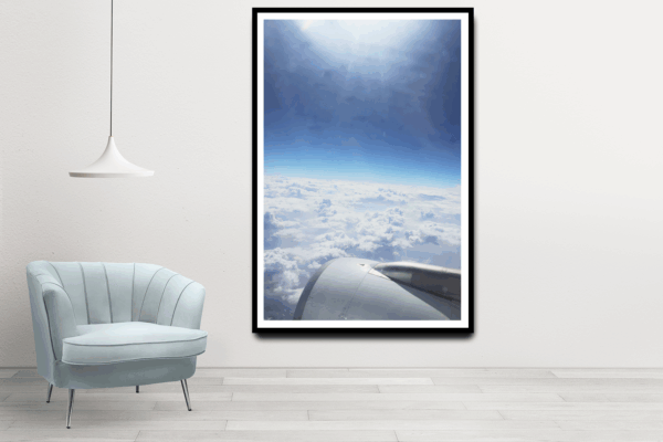 Photograph by Tajinder pal Singh Size 48x32inch Beautiful Sky from Aeroplan window
