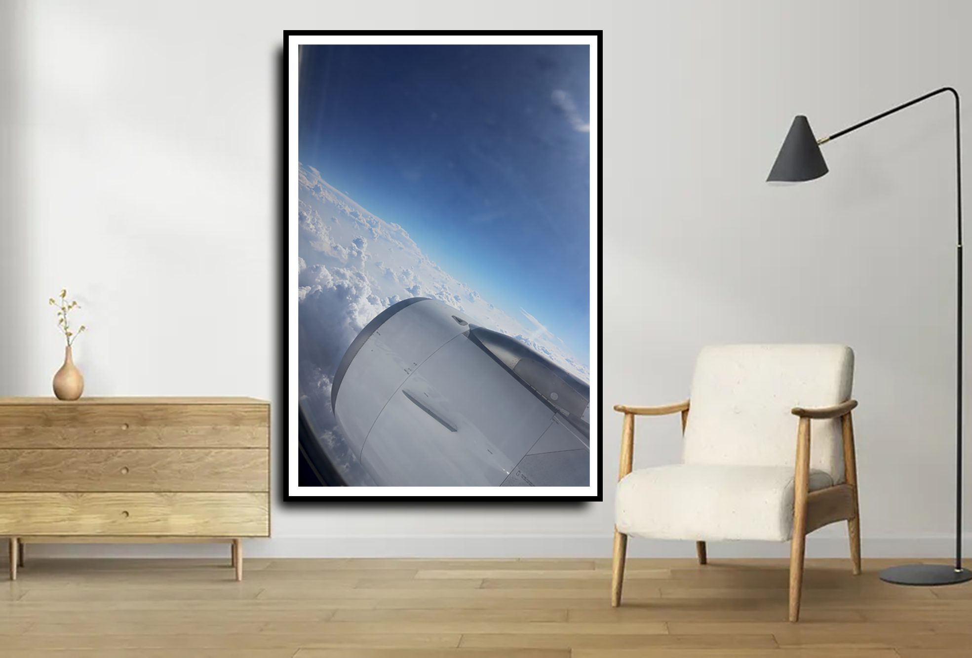 Photograph by Tajinder pal Singh Size 48x32inch Beautiful Sky from Aeroplan window