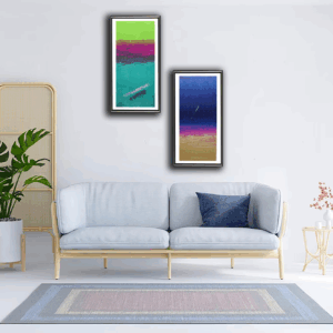 Acrylic on Canvas Painting by Tajinder Pal Singh (12×28 inches)