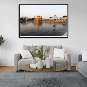Photograph by Tajinder pal Singh Size 36x20inch Goldem temple