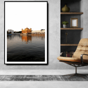 Photograph by Tajinder pal Singh Size 36x20inch Goldem temple