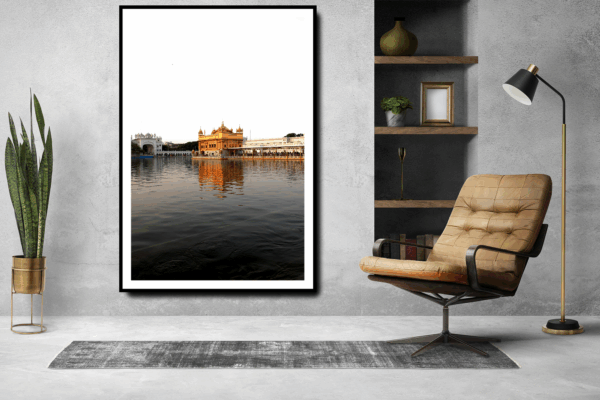 Photograph by Tajinder pal Singh Size 36x20inch Goldem temple