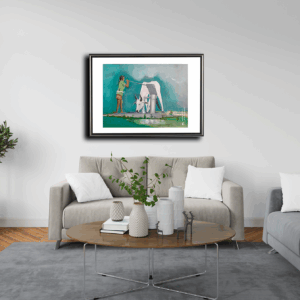 Love with nature Artist by Ainul Haque (16x20 inches)