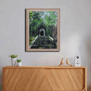 Beautiful Painting Artist by Chirasree Jaiswal (12x8 inche )