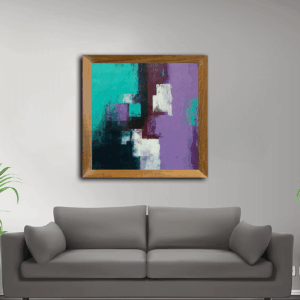 Beautiful Untitled Painting Artist by JP Singh (22×22 Inche )