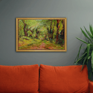 Beautiful Painting Artist by Chirasree Jaiswal (16 x 12 inche )