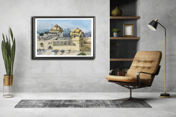 Beautiful Water color Painting Artist by Pankaj Sisodiya (11×17 inches )