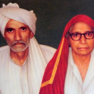 portrait oil in canvas size 20x30 inches with sample picture
