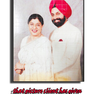Oil on Canvas original  portrait picture  Size (30×42)inch
